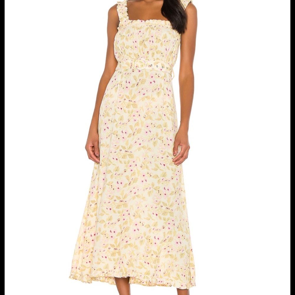 Faithfull the Brand St Tropez midi dress